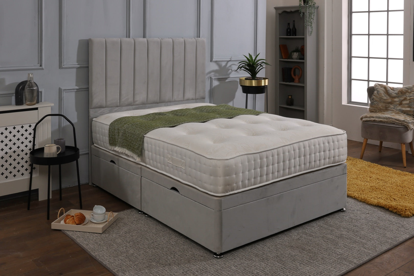 Petersburg 9 Panel Ottoman Divan Bed